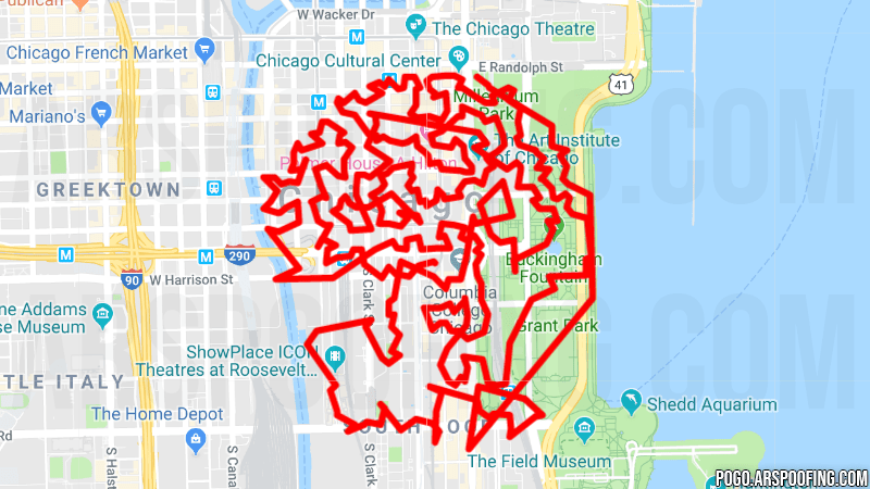 Chicago #1 GPX Map