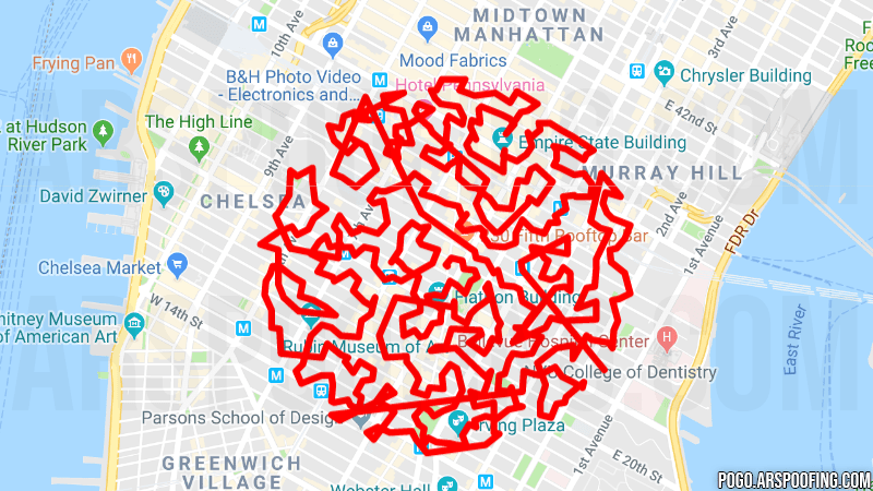 New York City #2 GPX Map