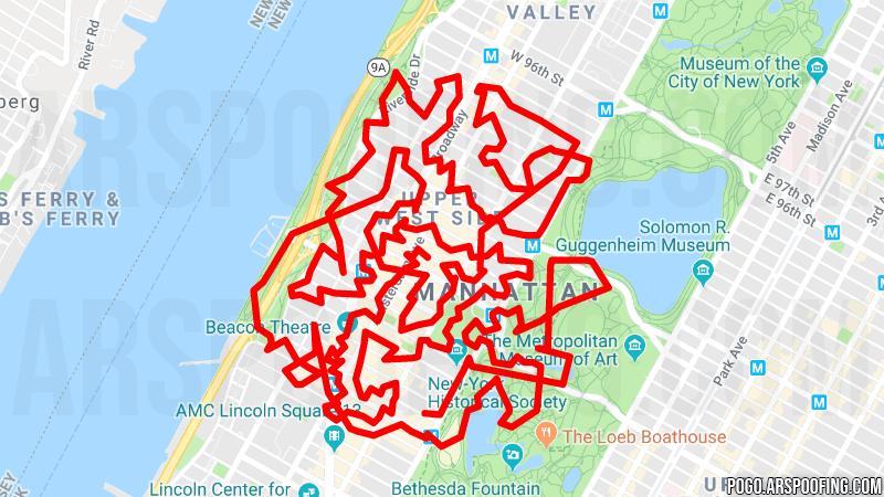 New York City #5 GPX Map